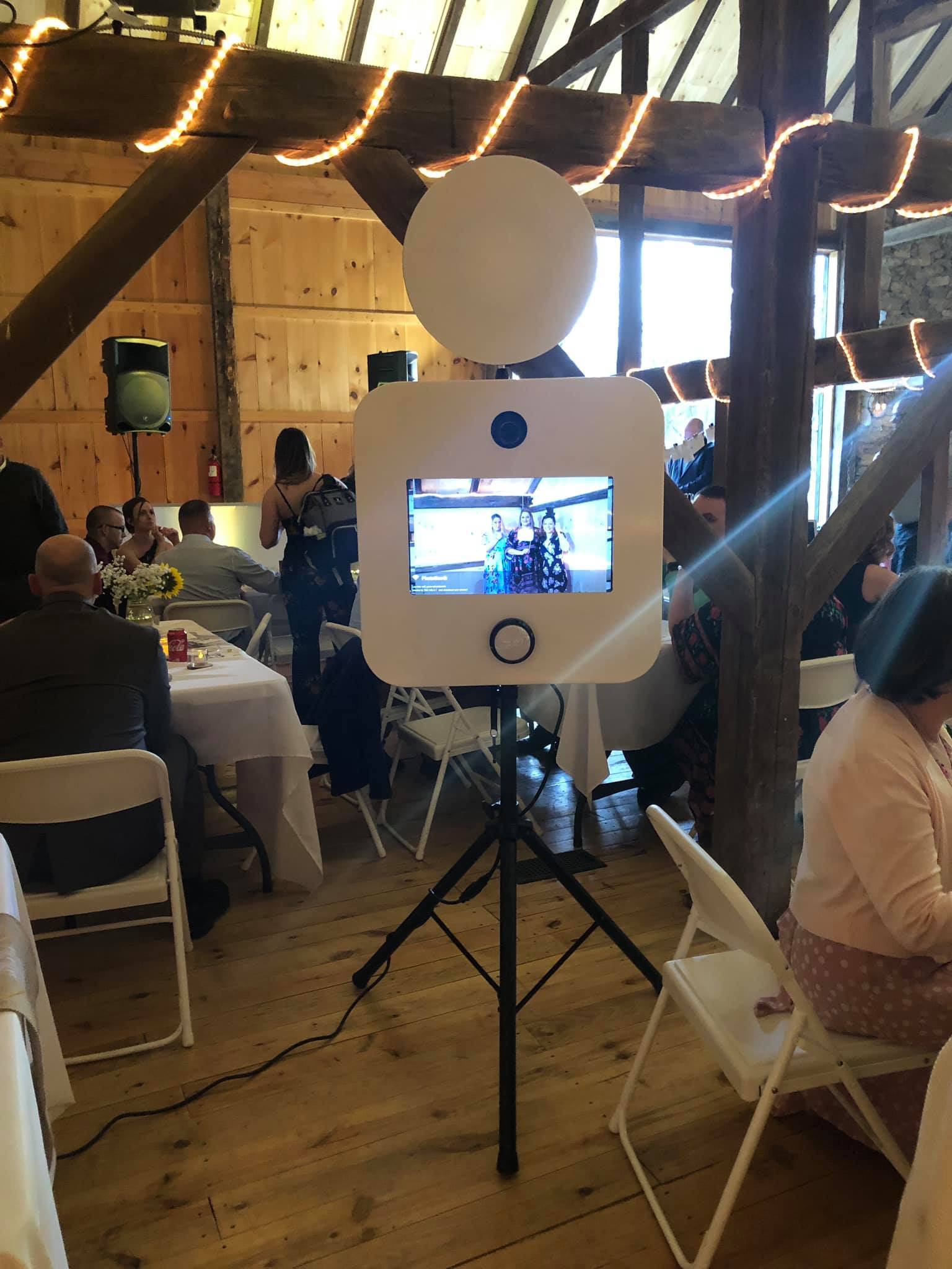 Photo Booth at a wedding