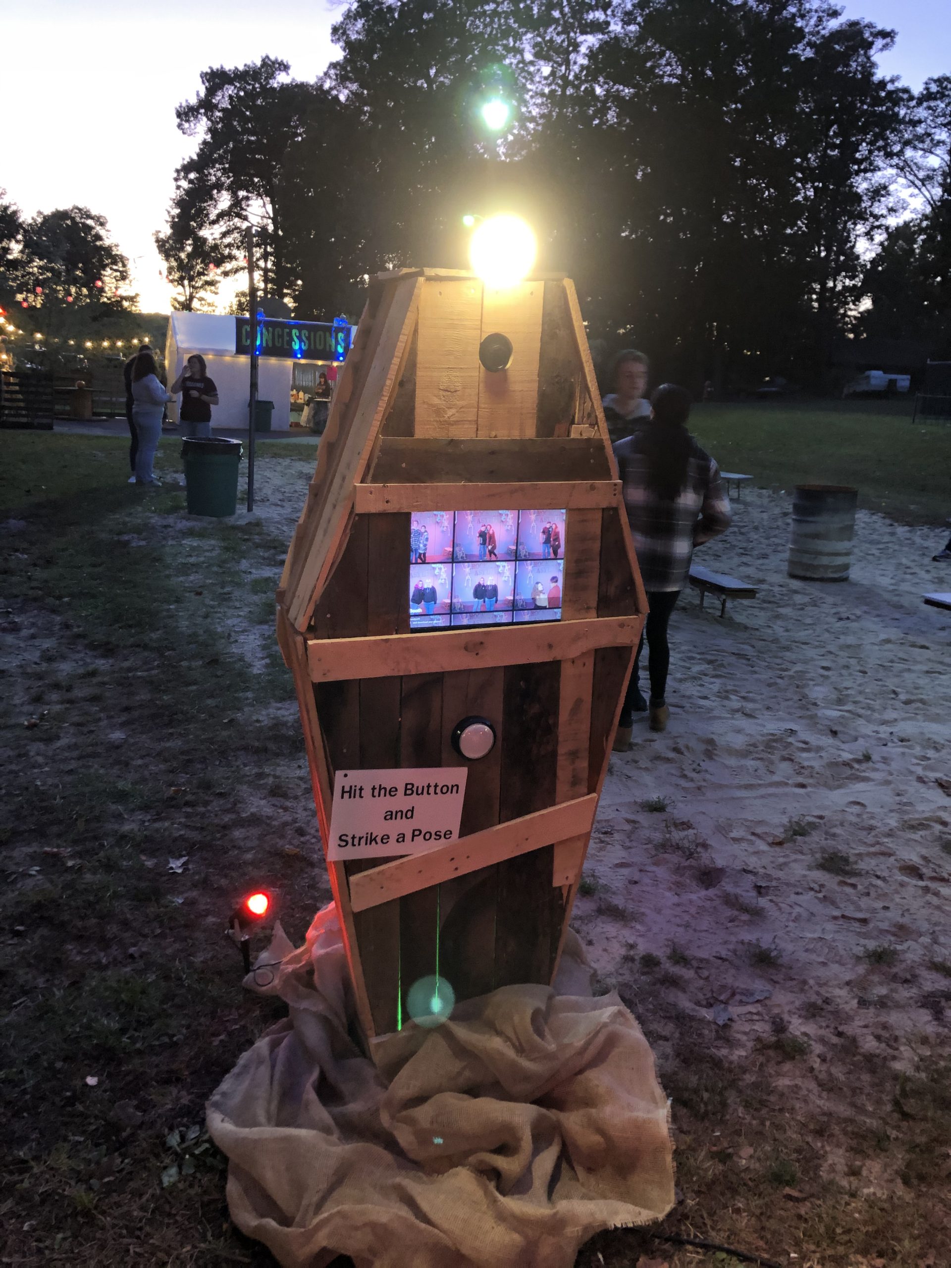 Custom Coffin photobooth